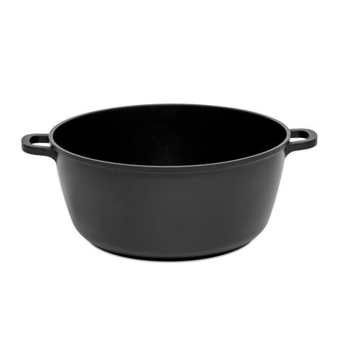 Pujadas Black Series 320mm Induction Non-Stick Saucepot without Lid glass lid