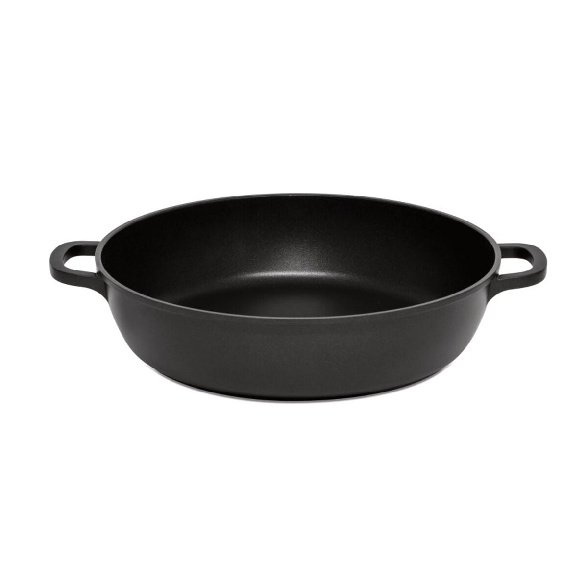 Pujadas Black Series 400mm Induction Non-Stick Casserole without Lid glass lid