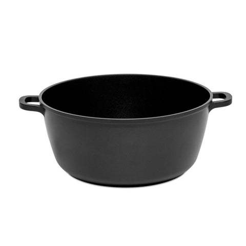 Pujadas Black Series 400mm Induction Non-Stick Saucepot without Lid glass lid