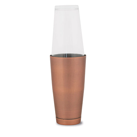 Pujadas Boston Shaker Set Copper, 9cm diameter x 30cm height