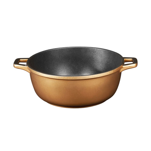 Bronze Cast Aluminium Deep Casserole 240mm cookware