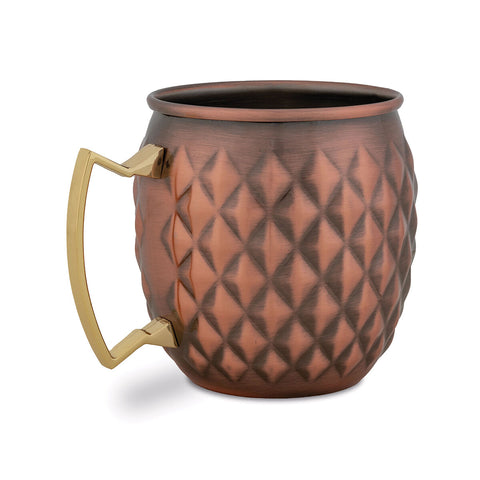 Pujadas Diamont Moscow Mule Mug Copper, 0.5L, 9cm diameter x 10cm height
