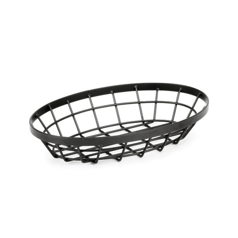 Pujadas 225 x 150mm Oval Basket metal serving basket