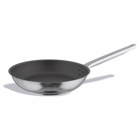 Pujadas Stainless Steel 'Ergos' Induction Fry Pan Ø320mm commercial frying pan in Ø320mm
