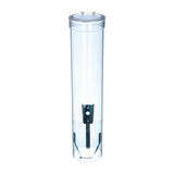 San Jamar C3165TBL 16" Artic Blue Medium Water Cup Dispenser - 64-83mm