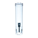 San Jamar C4160TBL 16" Artic Blue Small Water Cup Dispenser - 57-73mm - Advantage Catering Equipment