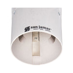 San Jamar C4180TBLW 16" Artic Blue Small Water Cup Dispenser w/Throat - 57-73mm