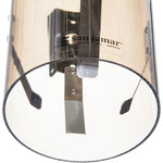 San Jamar C3260TBR 16" Brown Large Water Cup Dispenser - 70-86mm