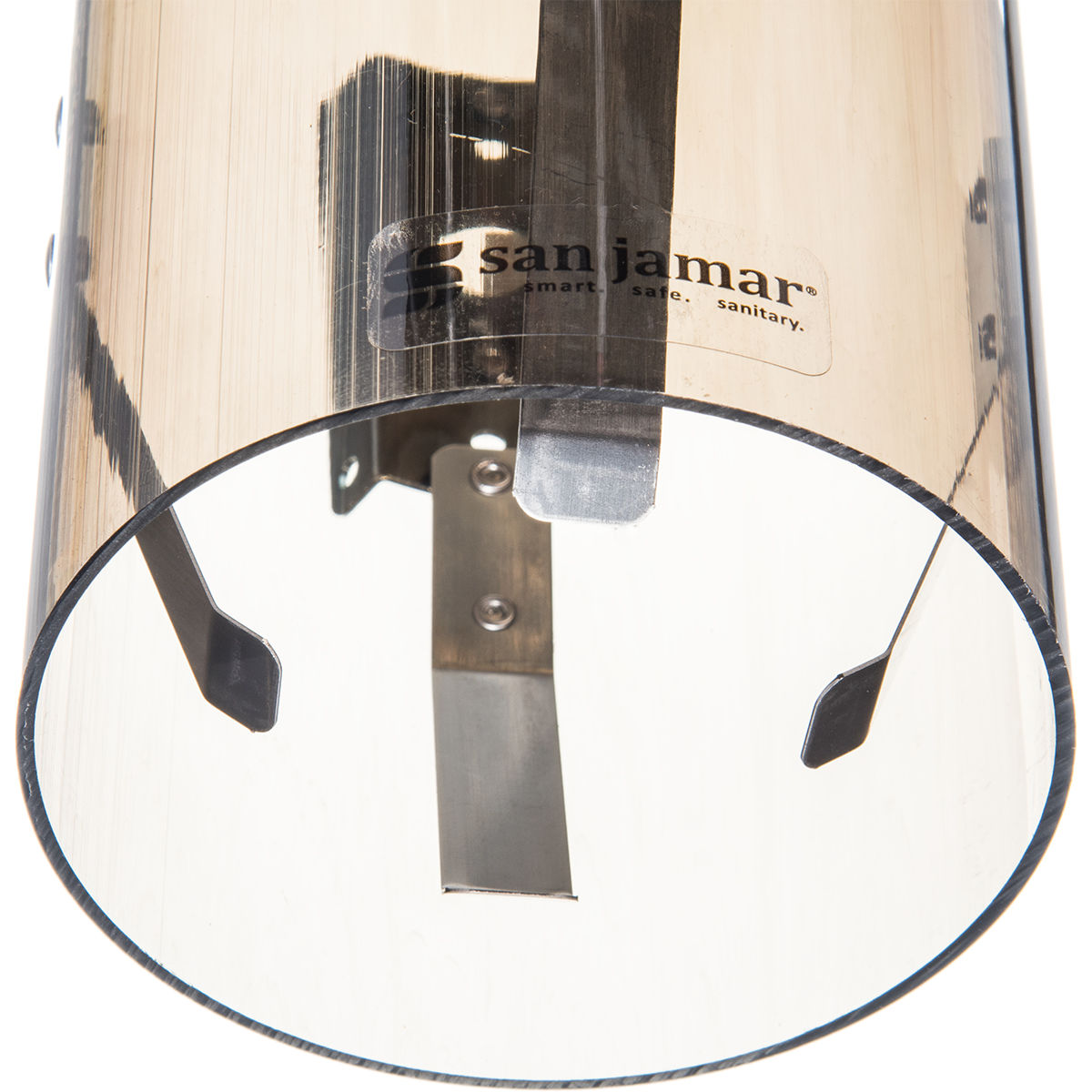 San Jamar C3260TBR 16" Brown Large Water Cup Dispenser - 70-86mm