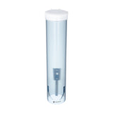 San Jamar C3165FBL 16" Frosted Blue Medium Water Cup Dispenser - 64-83mm