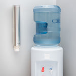 San Jamar C4150SS 16" Stainless Steel Small Water Cup Dispenser - 57-73mm - Advantage Catering Equipment