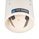 San Jamar C4210PFSD 4-10oz Sand Pull-Type Foam Cup Dispenser - 70-85mm