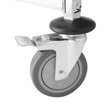 Vogue Stainless Steel 16-Shelf Clearing Trolley