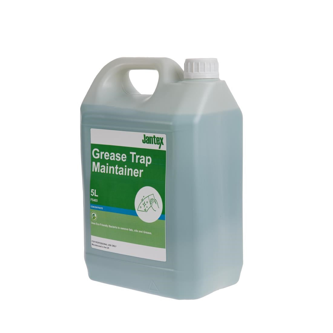 Jantex Green Grease Trap Maintainer Concentrate 5Ltr