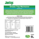 Jantex Green Grease Trap Maintainer Concentrate 5Ltr