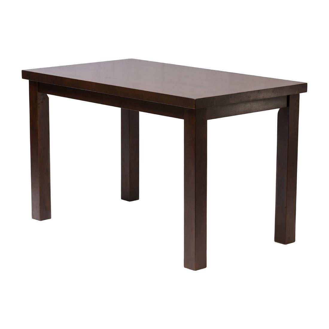 Kendal Rectangular Dining Table Dark Walnut 1200x700mm