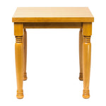 Cotswold-Style Square Dining Table Soft Oak 700x700mm