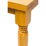 Cotswold-Style Square Dining Table Soft Oak 700x700mm