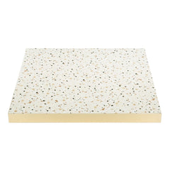 Bolero Square Table Top Terrazzo Style 700x700mm
