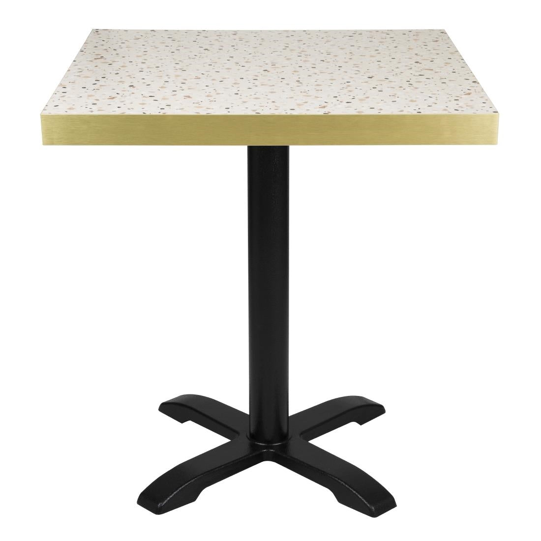 Bolero Square Table Top Terrazzo Style 700x700mm
