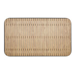 Bolero Santorini Rectangular Table Wood Effect 1400x798mm