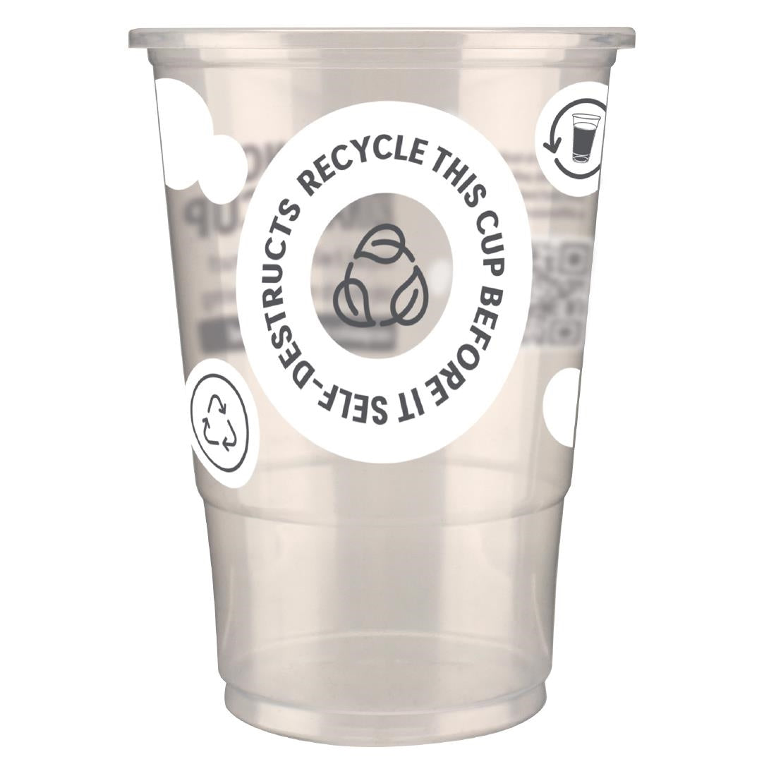 eGreen SD TWOinONE Flexy PP Half Pint to Brim Glasses UKCA CE 285ml (1000 Pack)