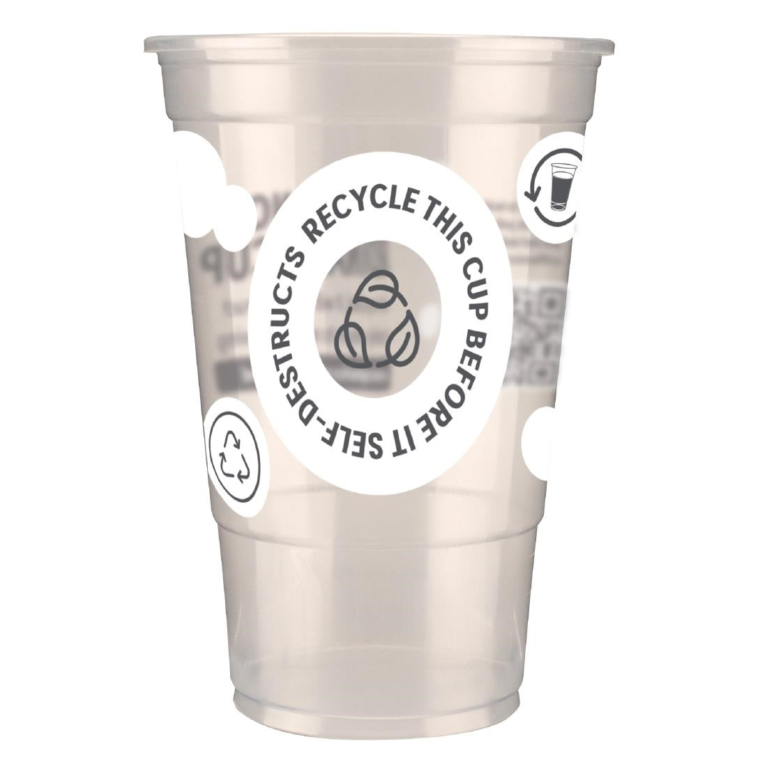 eGreen SD TWOinONE Flexy PP Pint to Brim Glasses UKCA CE 570ml (1000 Pack)
