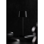 Utopia Montego Micro LED Cordless Table Lamp 200mm Black (6 Pack)