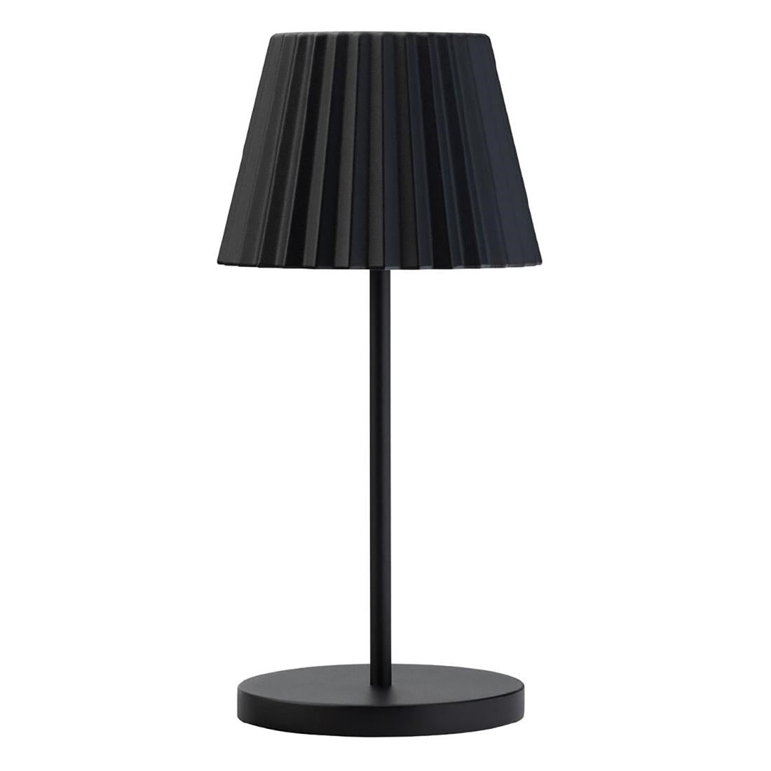 Utopia Dominica LED Cordless Table Lamp 260mm Black (6 Pack)