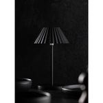 Utopia Aruba LED Cordless Table Lamp 230mm Black (6 Pack)