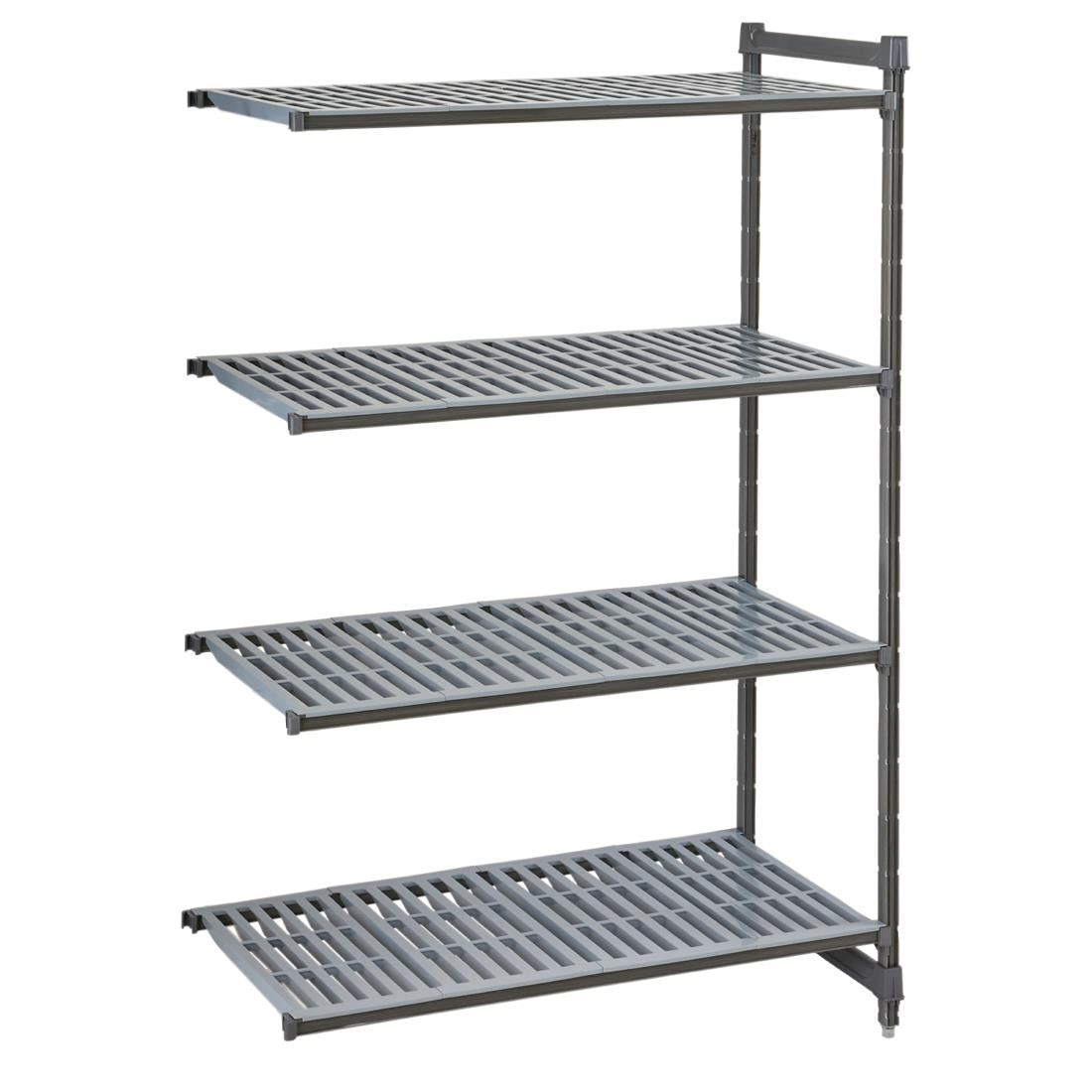 Cambro Camshelving Basics Plus Add-On Unit 4 Tier with Vented Shelves 1830x870x610mm