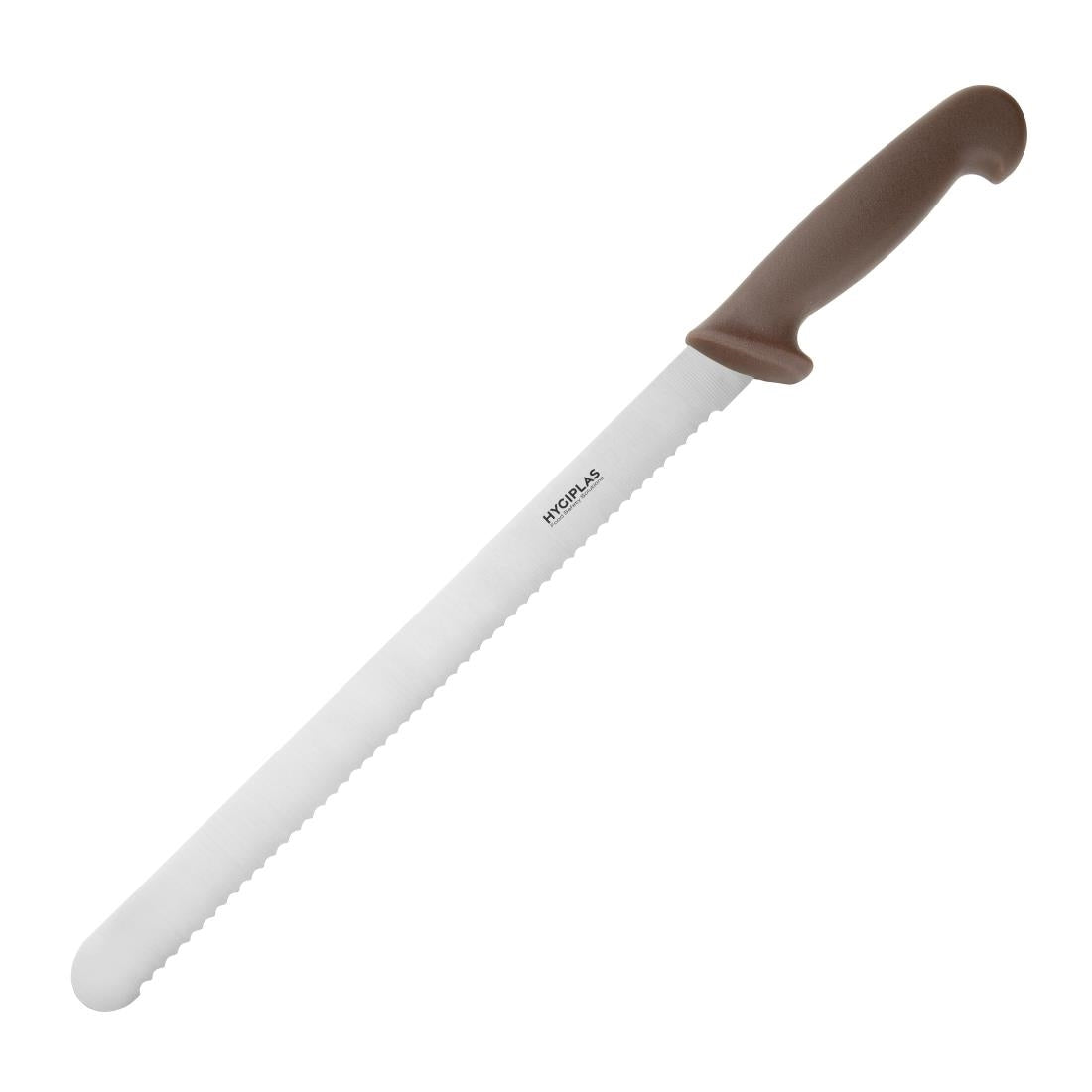 Hygiplas Serrated Slicer Brown 30cm