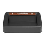 Jantex Slim Bin Lid Food Waste Label