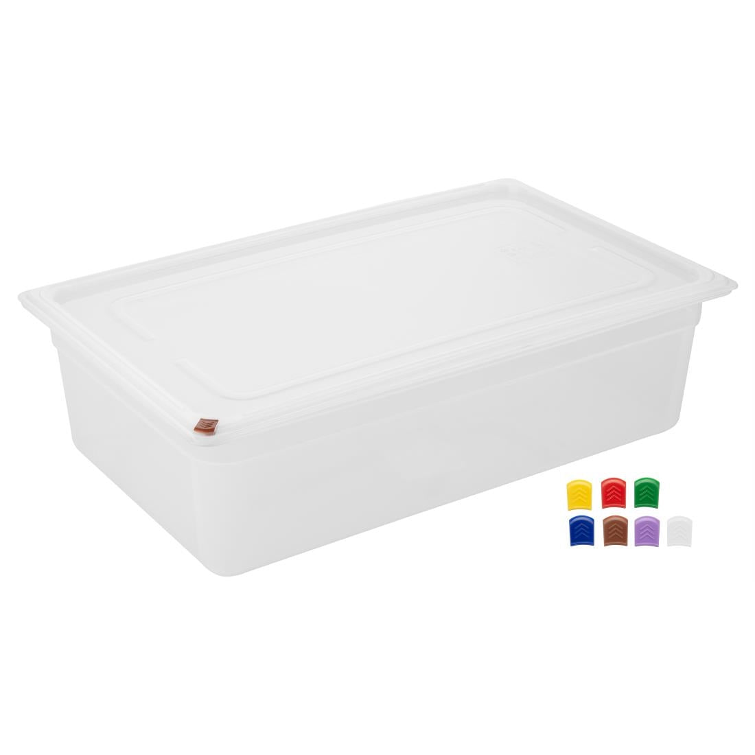 Hygiplas Click Polypropylene 1/1 Gastronorm Tray 150mm (2 Pack)