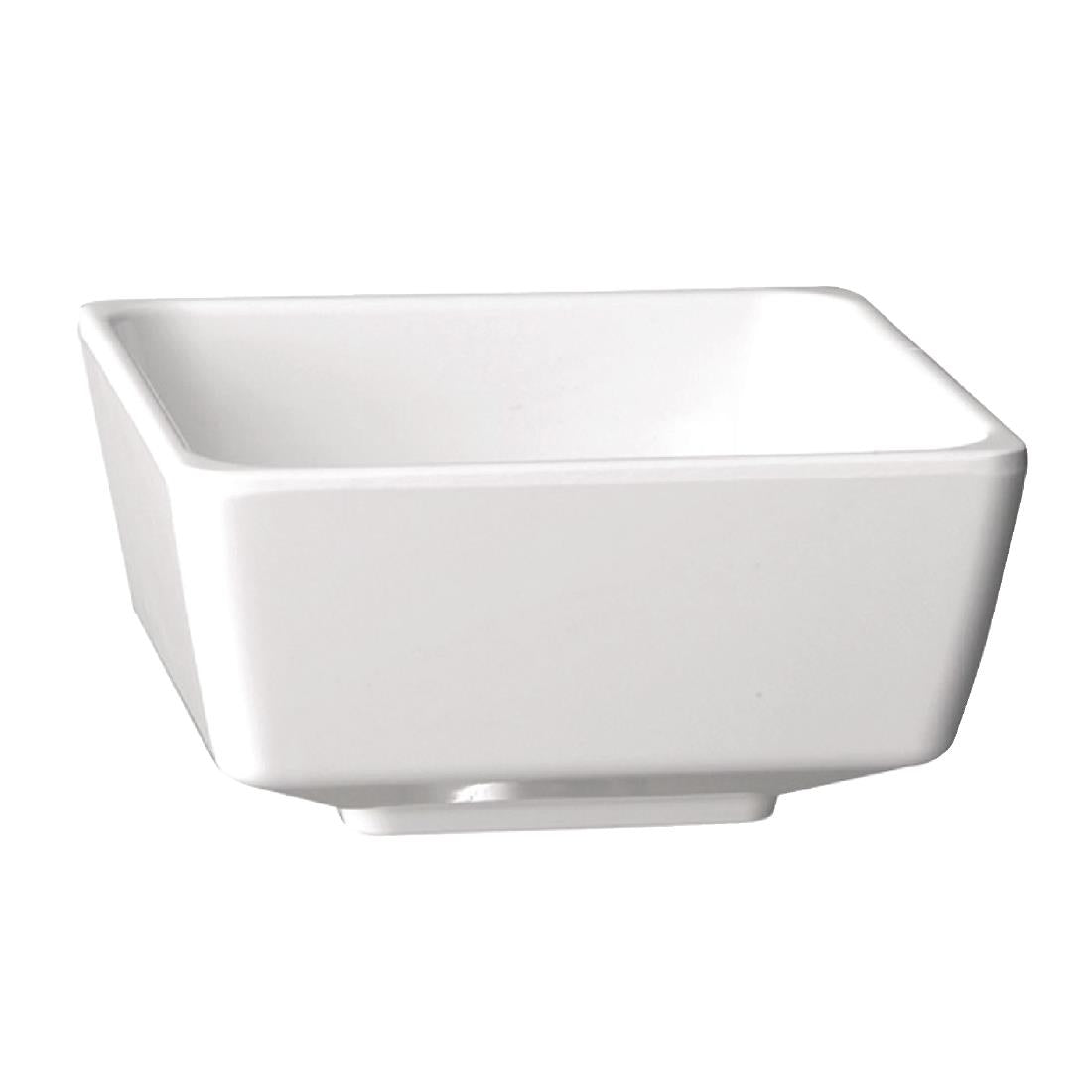 APS Float White Square Bowl 5in product image