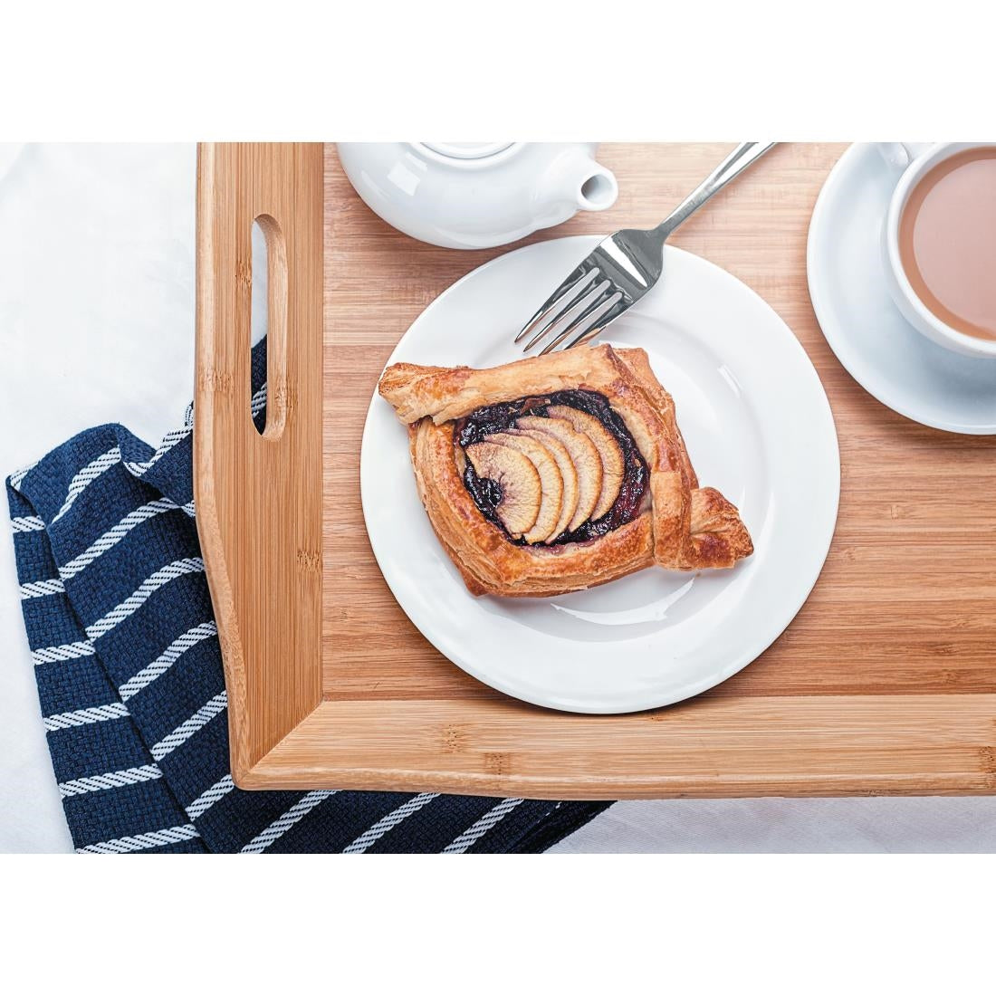 Olympia Bamboo Rectangular Tray 381x584mm
