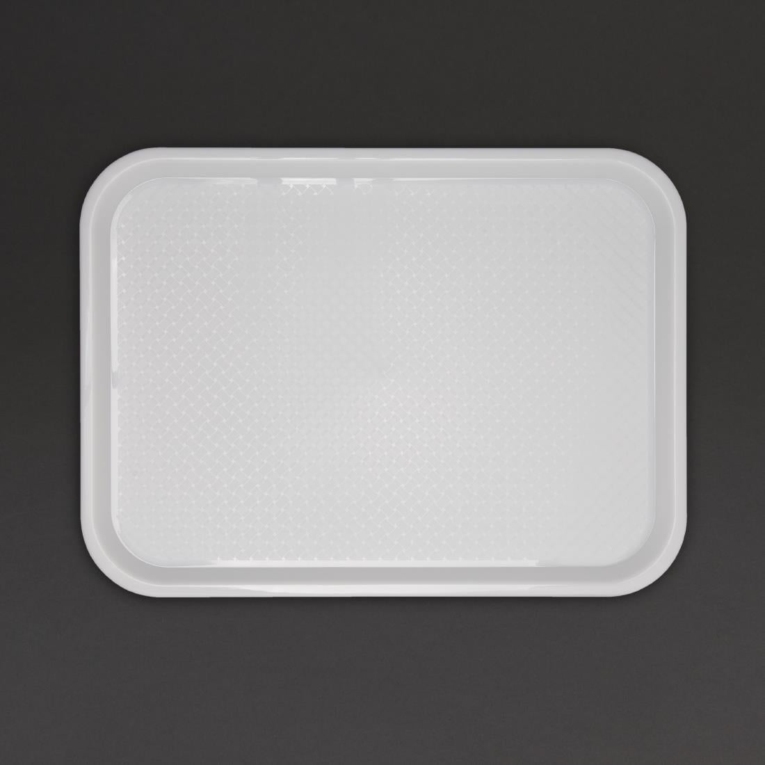 Olympia Kristallon PP Rectangular Tray White 350x450mm