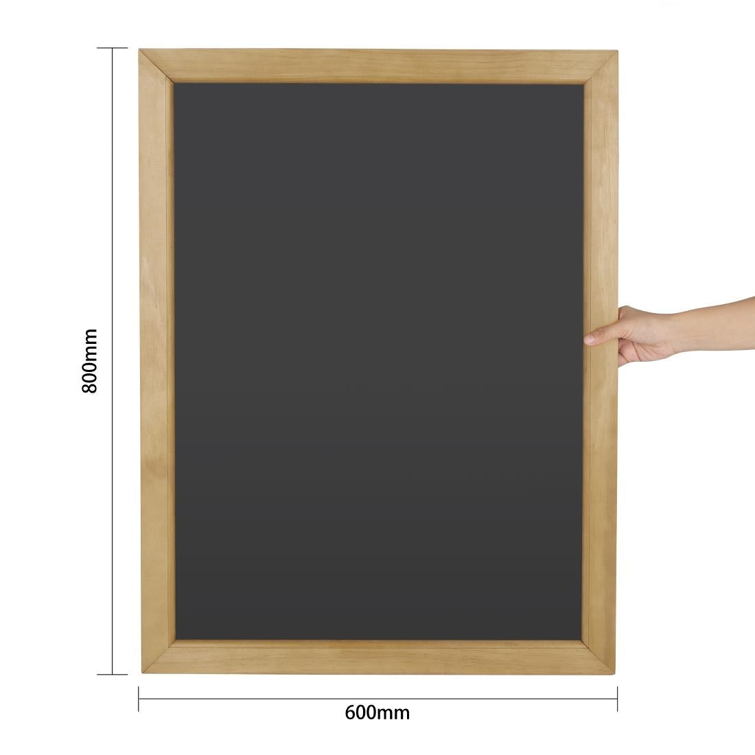 Olympia Wall-Mounted Chalkboard 600x800mm