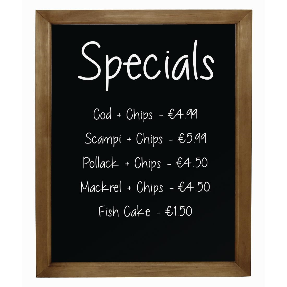 Olympia Wall-Mounted Chalkboard 600x800mm