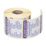 Hygiplas Allergen Food Labels (500 Pack)