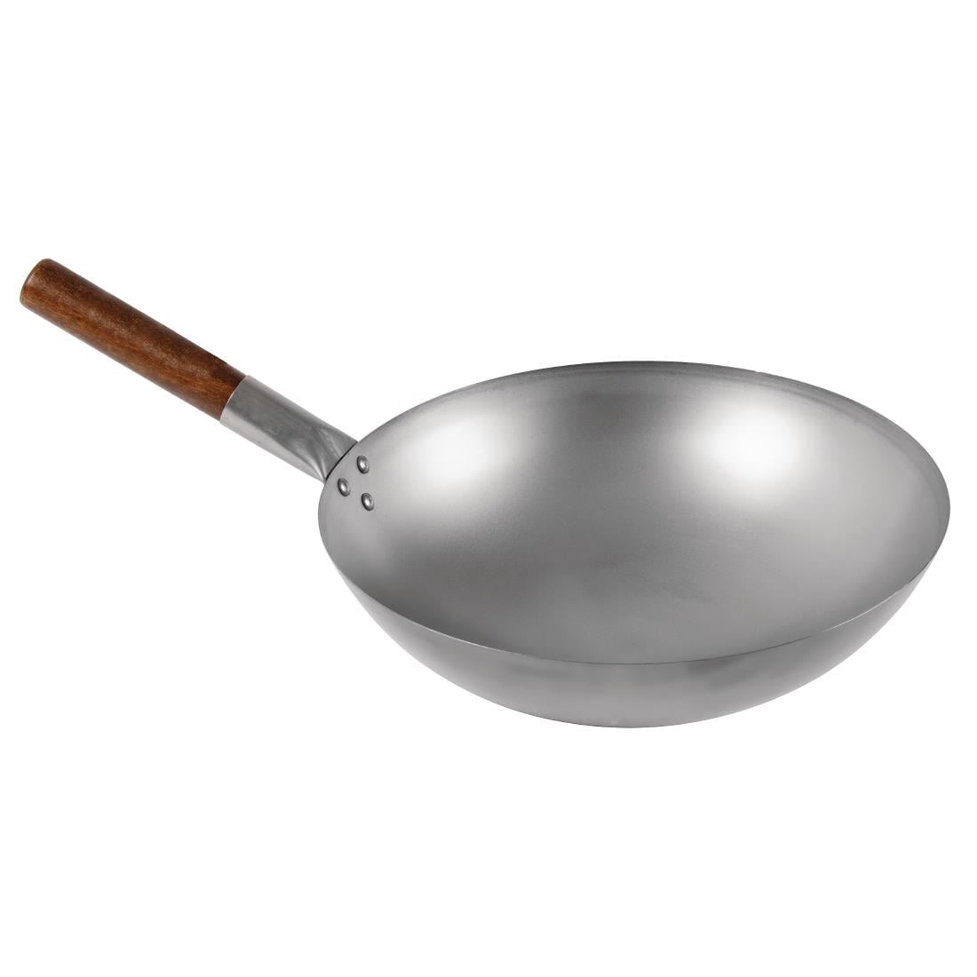London Round Base Wok 356mm