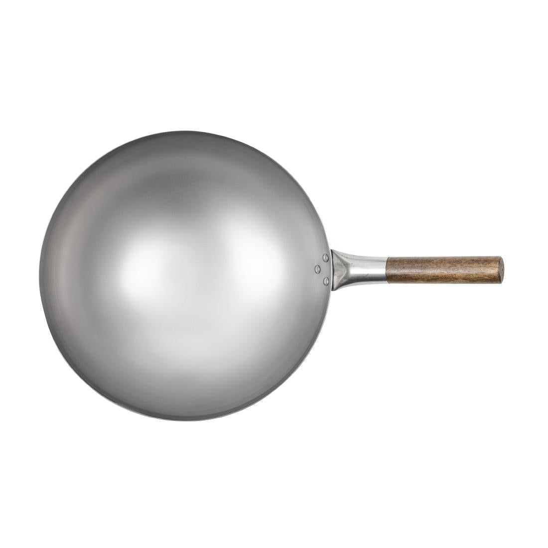 London Round Base Wok 330mm