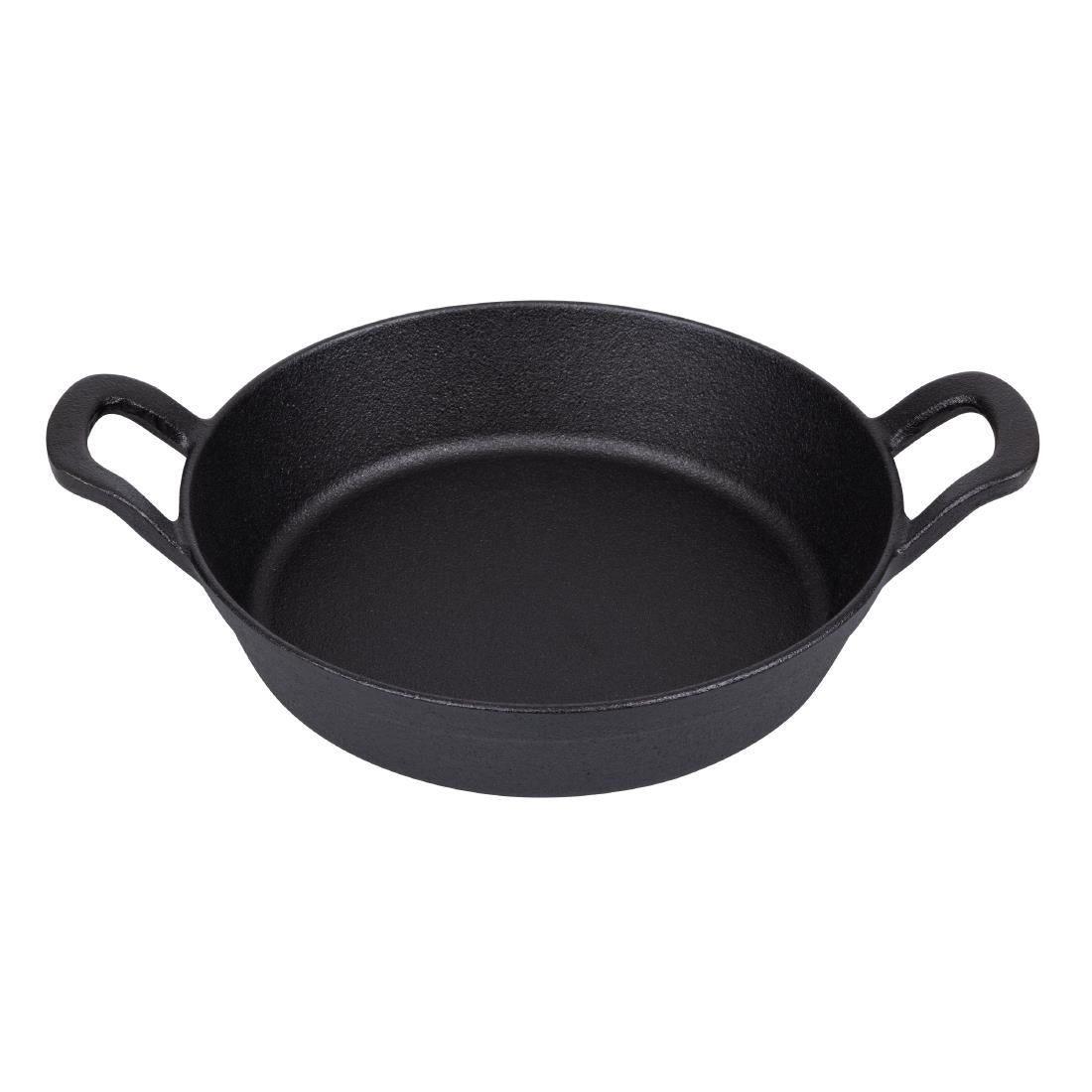 Olympia Round Cast Iron Eared Dish 180mm