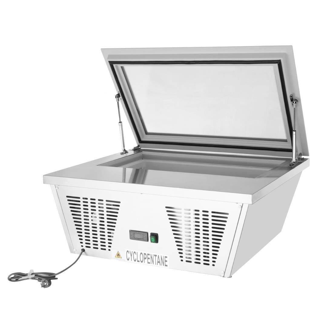 Polar G-Series Countertop Ice Cream Freezer 4x Napoli Pans