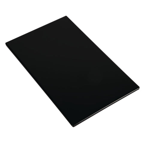 APS Zero Melamine Platter Black GN 1/3
