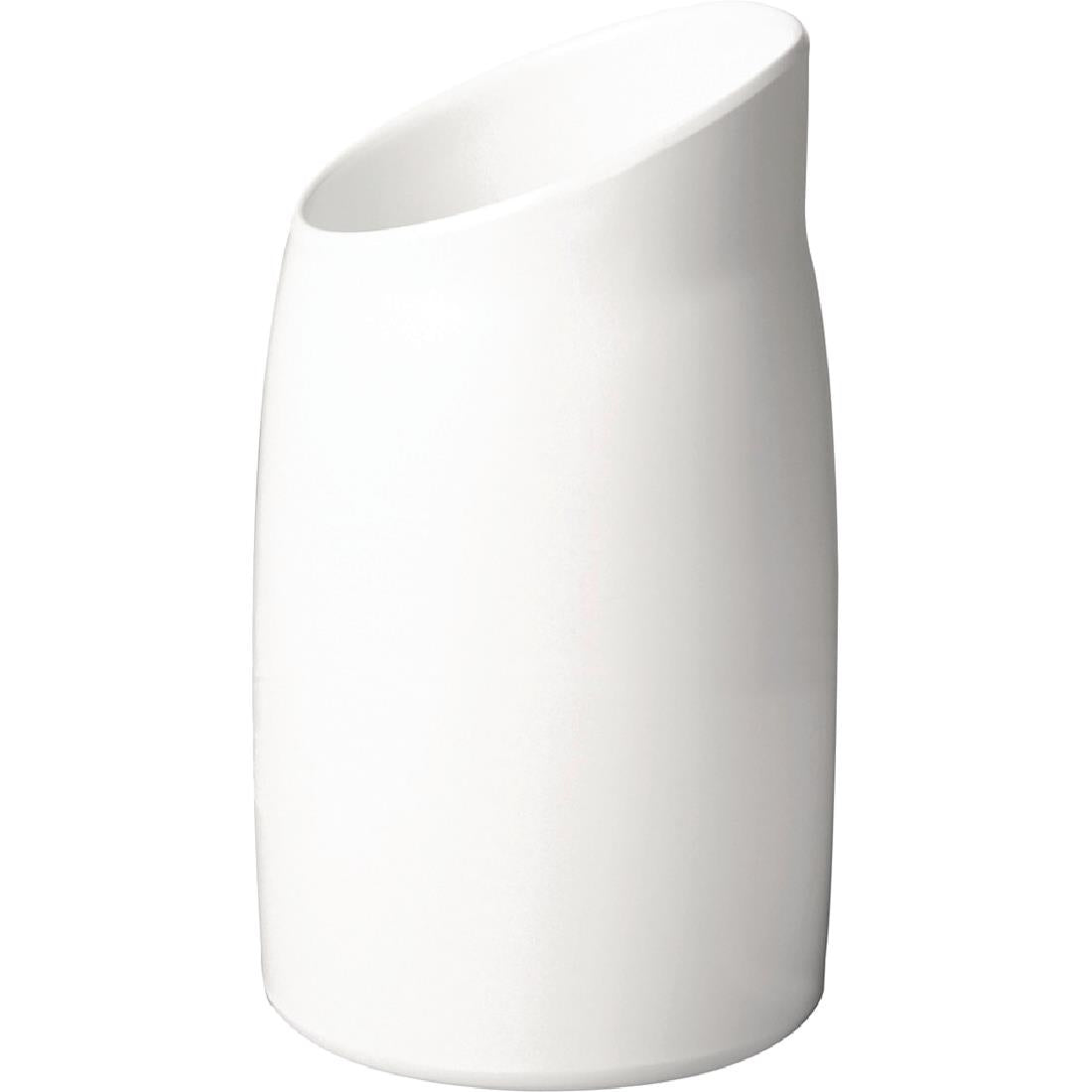 APS Casual Dressing Pot Melamine White 1Ltr product image