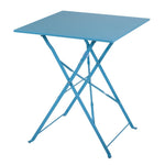 Bolero Perth Pavement Style Square Table Blue 600x600mm