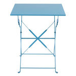 Bolero Perth Pavement Style Square Table Blue 600x600mm