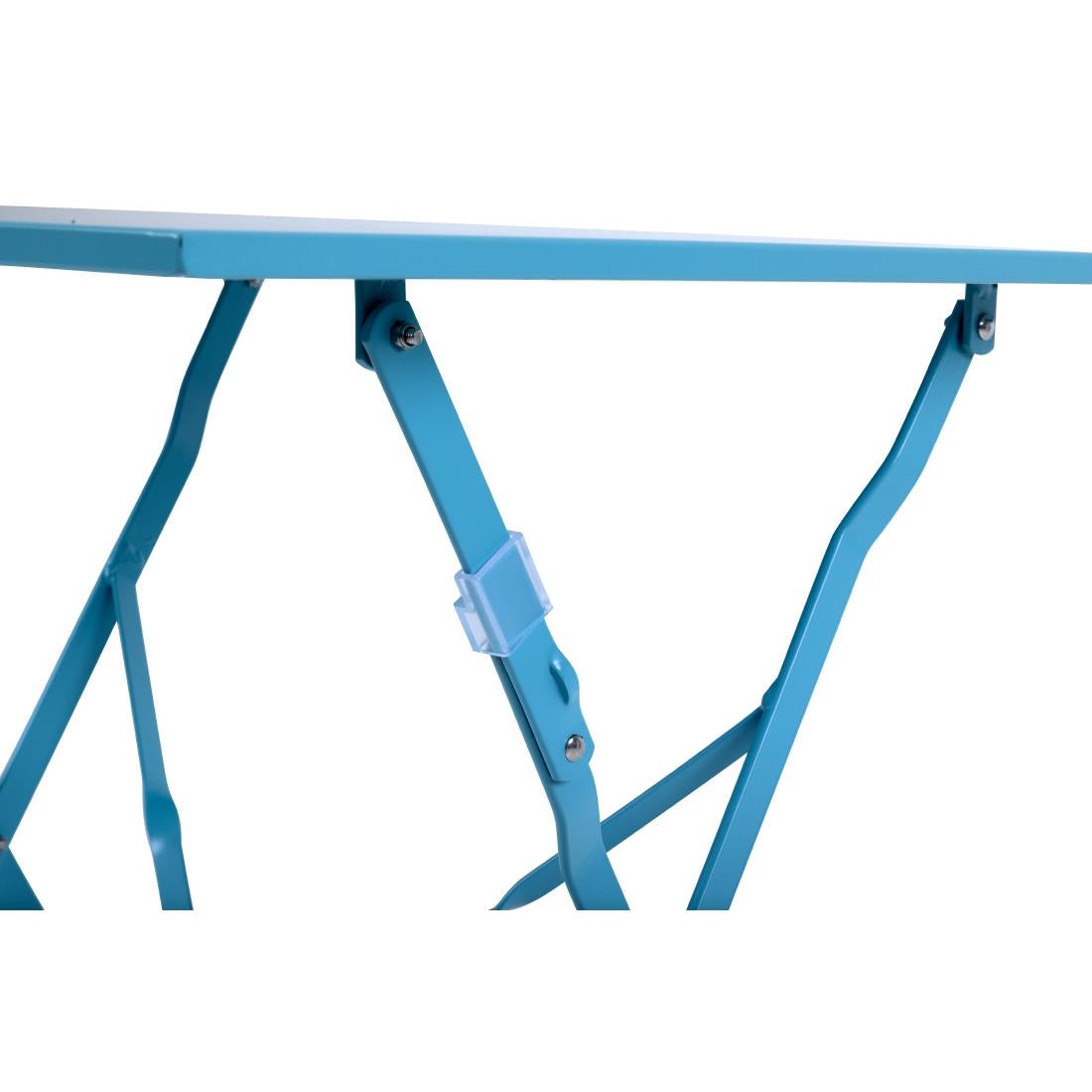 Bolero Perth Pavement Style Square Table Blue 600x600mm