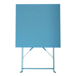 Bolero Perth Pavement Style Square Table Blue 600x600mm